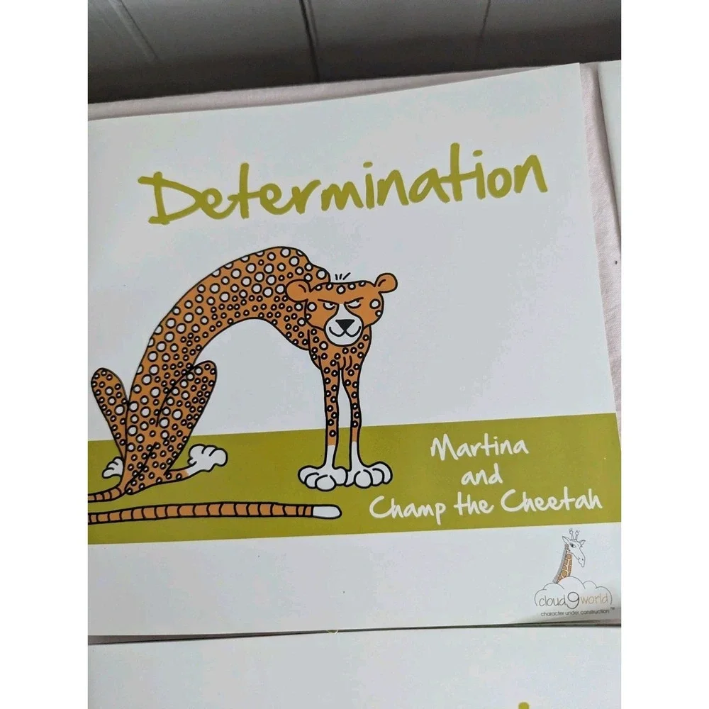 Home School Teachers Cloud‎ 9 world character books DETERMINATION lot 2nd-5th